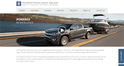 Desktop Screenshot of gmpowertrain.com